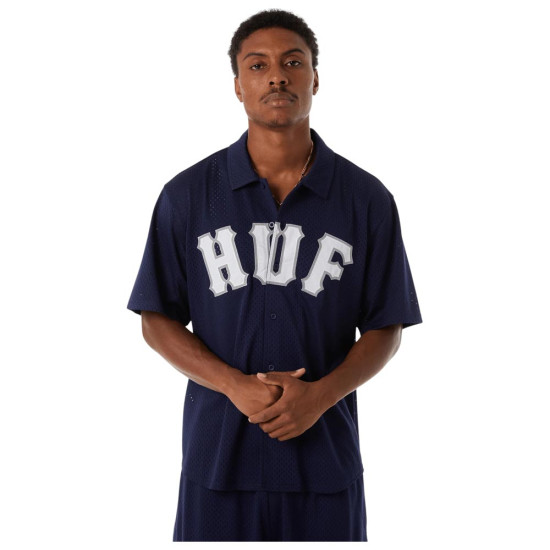 Huf Ανδρικό πουκάμισο Arch Mesh Button Up